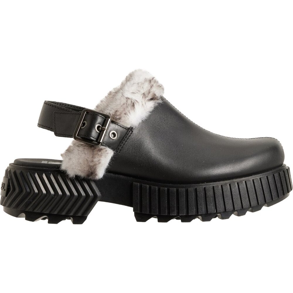 DEAL! NEW Sorel Ona Ave Mule Shoes - Waterproof, Leather in black  1025 5s3